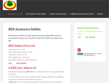 Tablet Screenshot of berdublin.ie